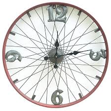 turn old bicycle wheel into unique wall