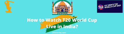 watch t20 world cup 2022 live in india