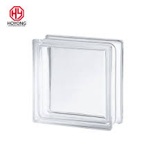 White Series Clear Glass Blocks Bricks
