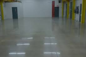 polished concrete flooring system