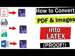 To Latex Word To Latex Convert Pdf