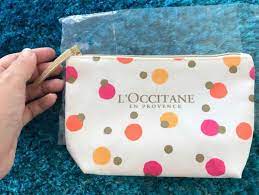 bn loccitane makeup pouch beauty