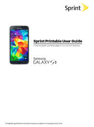 samsung galaxy s5 user manual pdf