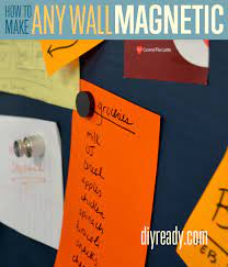 How To Make A Magnet Wall Diy Projects
