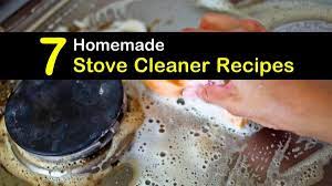 homemade stove cleaner