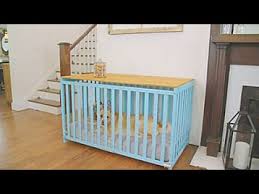 a crib into a dog crate diy network