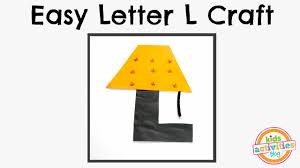 lucky letter l crafts for toddlers and