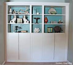 Ikea Billy Bookcases With Molding