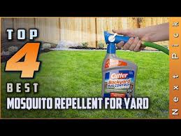 best yard mosquito repellents and