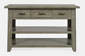 Jofran Telluride Sofa Table Driftwood Grey