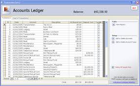 Free Access Database Sample General Ledger