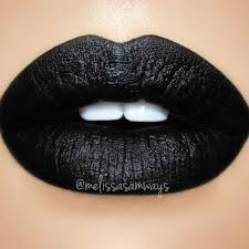 how to wear black lipstick and not look