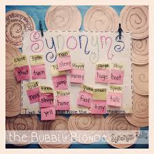 Synonym Rolls The Bubbly Blonde Teacher
