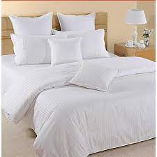 plain white hotel bedding set rs 900
