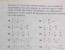 Solved Exercises 31 50 Contain Rational