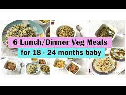6 veg recipes for 18 24 months baby