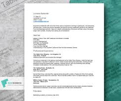Resume builder resume templates resume examples. A Cool Resume Example For Bartenders Freesumes