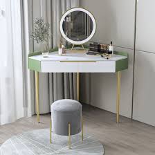 clic dressing table with lighted