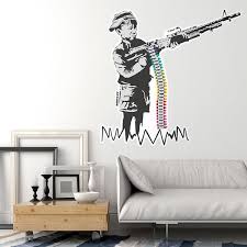 Wall Sticker Banksy Child Soldier