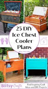 25 homemade diy cooler plans to make