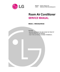 lg air conditioner service manuals and