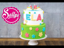 Ein kuchen mit drei hauptzutaten! Baby Torte Baby Shower Cake Sallys Welt Youtube