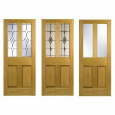 Bulk Solid Wooden Doors Frosted Or