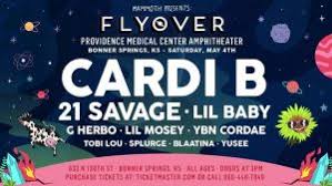 Flyover At Providence Medical Center Amphitheater On 4 May