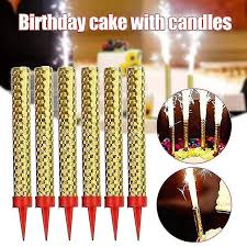 cake candle sparkler firework safe