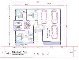 Ground Floor Plan In Autocad With