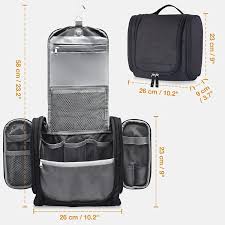 travel toiletry organizer bag