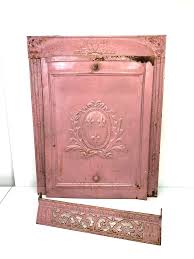 Antique Victorian Era Fireplace Cover
