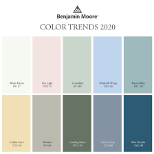benjamin moore color trends 2020 home