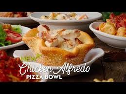 olive garden en alfredo pizza bowl