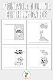 Customize 16,710+ happy birthday poster templates. 10 Best Printable Folding Birthday Cards Printablee Com