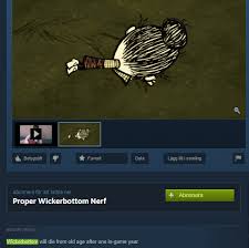 Wickerbottom commentary series don't starve together. Discussion On Wickerbottom Reworks Don T Starve Together General Discussion Klei Entertainment Forums