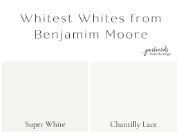 best benjamin moore white paints for