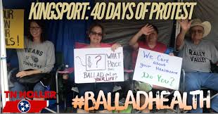 Kingsports Ballad Health Protest Enters 40th Day The