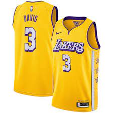 Davis could be sidelined for three more weeks, and perhaps longer, as the lakers exercise caution with the superstar big man, chris haynes of yahoo sports reports. Los Angeles Lakers Nike City Edition Swingman Jersey Anthony Davis Mens