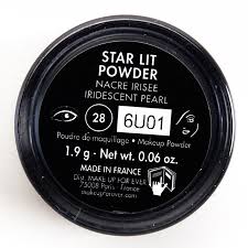 28 anthracite black star lit powder