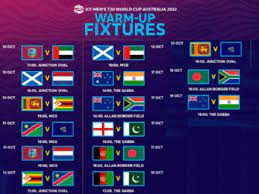 World Cup 2022 Warm Up Match Schedule gambar png