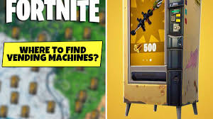 The vending machines have a fixed position, but have a if you are looking for vending machines in fortnite battle royale and you want a head start on those who do not yet know how vending machines work, you can consult our map below which will show. Fortnite Vending Machine Locations How To Claim Vending Machines In Fortnite Daily Star