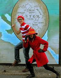 A Where's Waldo And Carmen Sandiego Couple's Photo Shoot To Bring On The  Nostalgia | Bored Panda