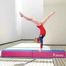 beemat gymnastic folding balance beam