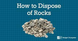 rock disposal budget dumpster