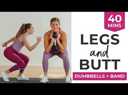 40 minute leg and workout at home