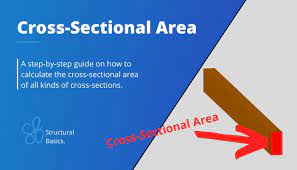 calculate the cross sectional area