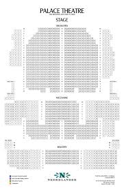 palace theatre seating chart