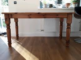 Kitchen Table Pine In Aberdeen