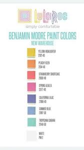Paint Colors Llr Approved Lularoe Color Chart